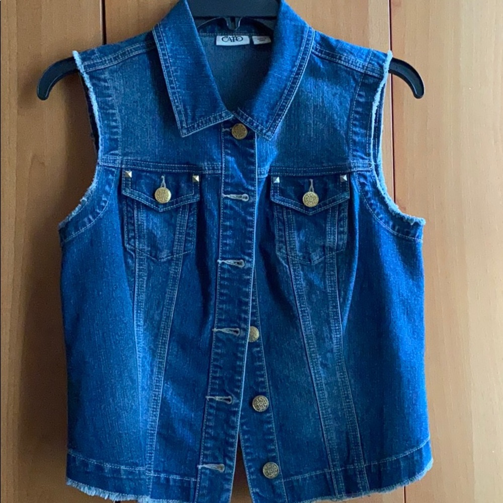 Denim vest